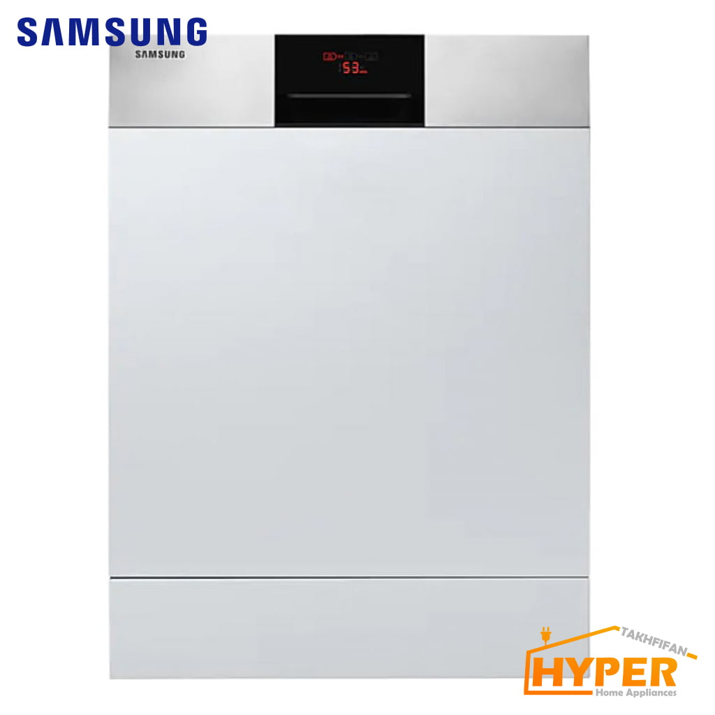 ماشین ظرفشویی سامسونگ 14 نفره D175S نقره ای