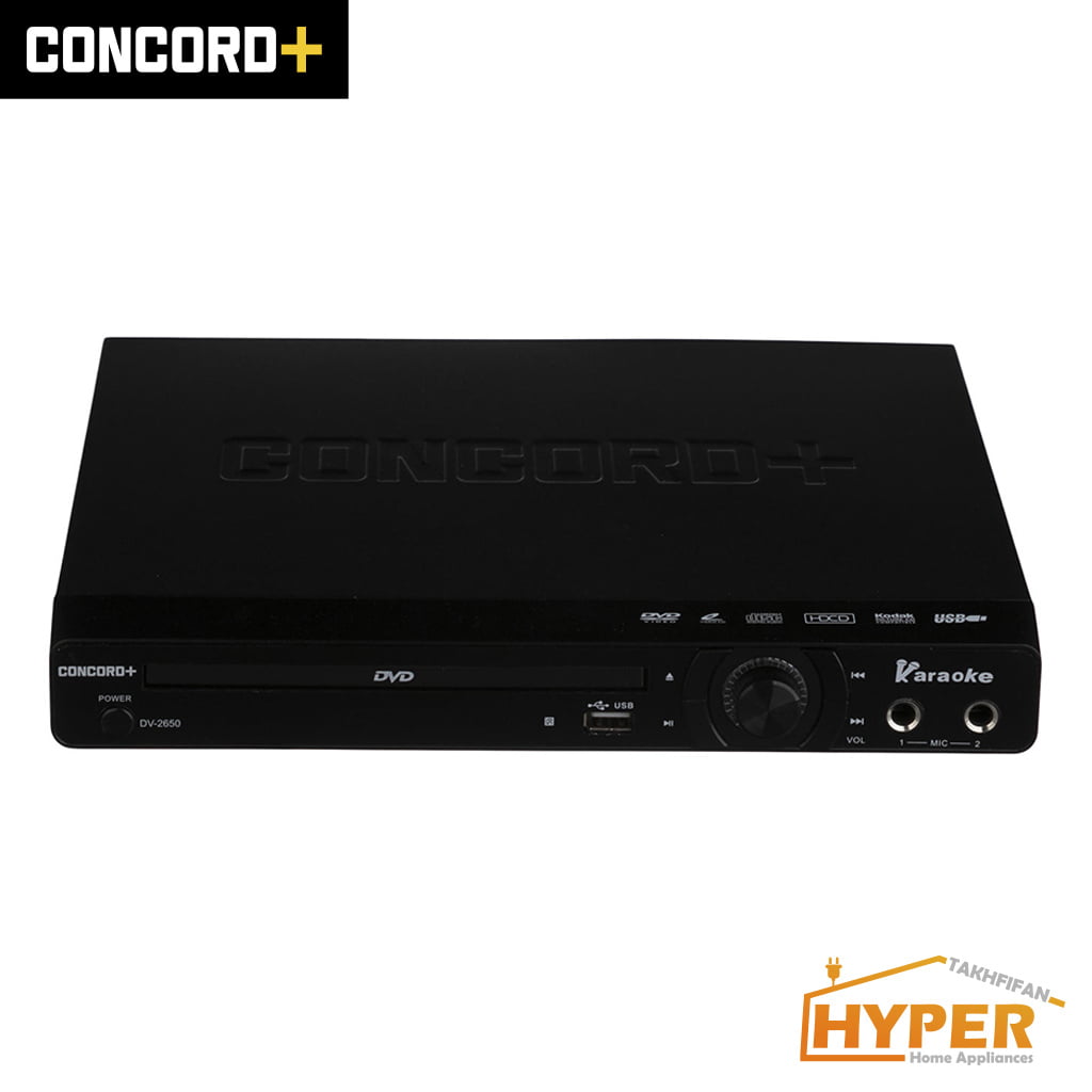 پخش کننده ویدیو کنکورد پلاس DV-2650