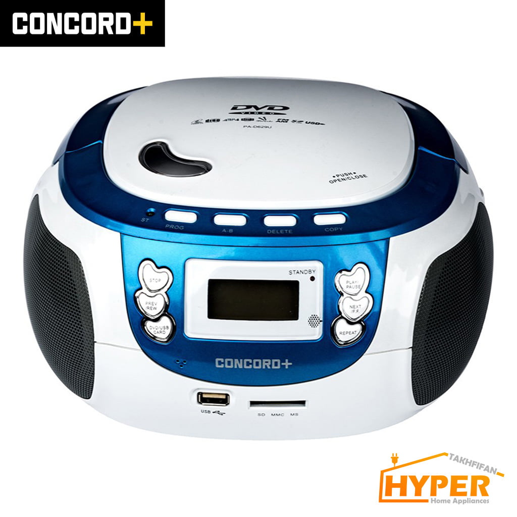 پخش کننده ویدیو کنکورد پلاس PA-D629UW