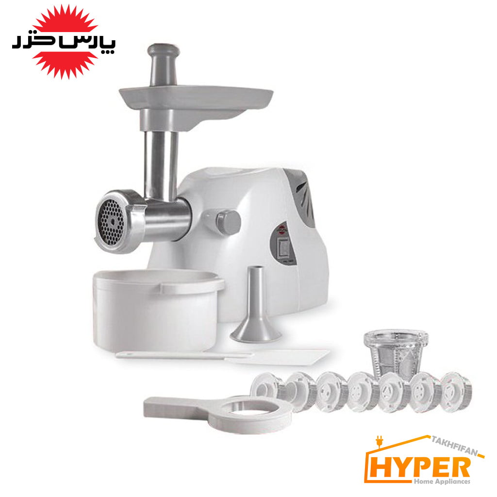 چرخ گوشت پارس خزر مدل غذاساز(همه کاره)