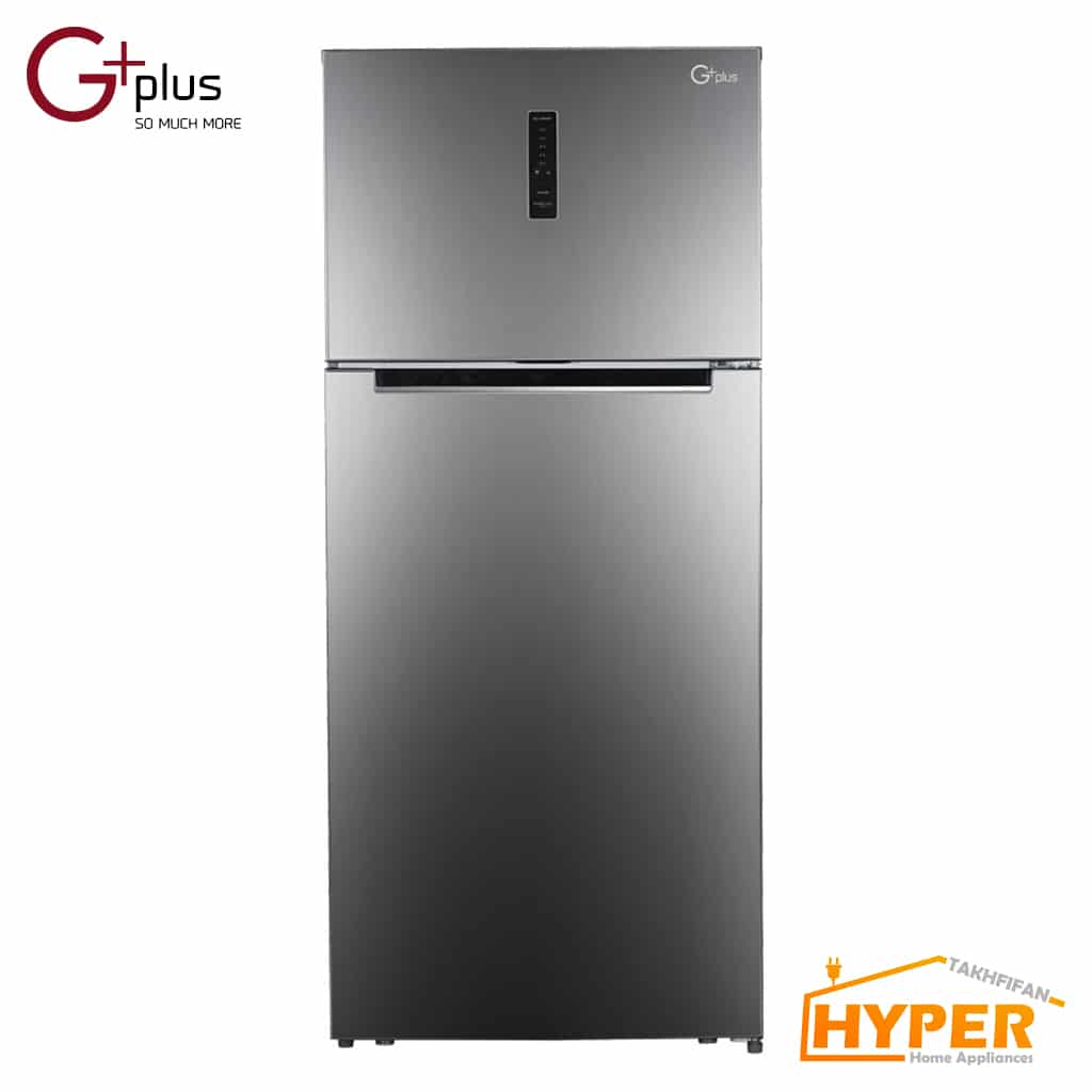 یخچال فریزر جی پلاس GRF-K518S نقره ای