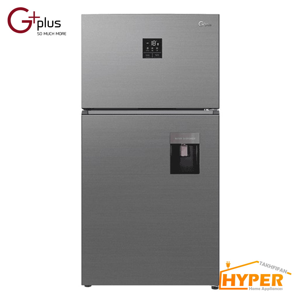 یخچال فریزر جی پلاس GRF-K525S نقره ای