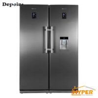 یخچال فریزر دوقلو دیپوینت GL2S نقره ای