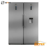یخچال فریزر دوقلو سام مدل RR40PN - RZ40PN سیلور