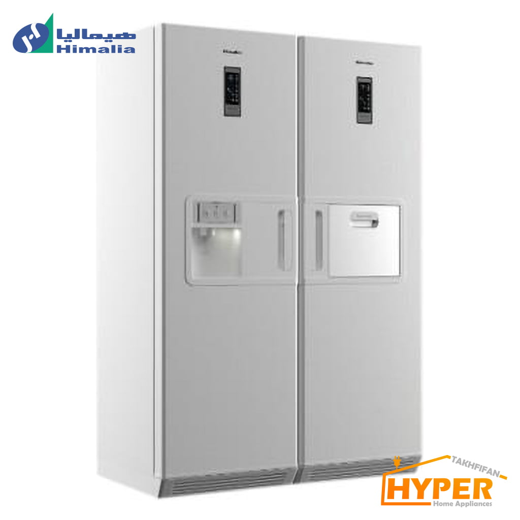 یخچال فریزر دوقلو هیمالیا مدل دلتا سفید مرمری