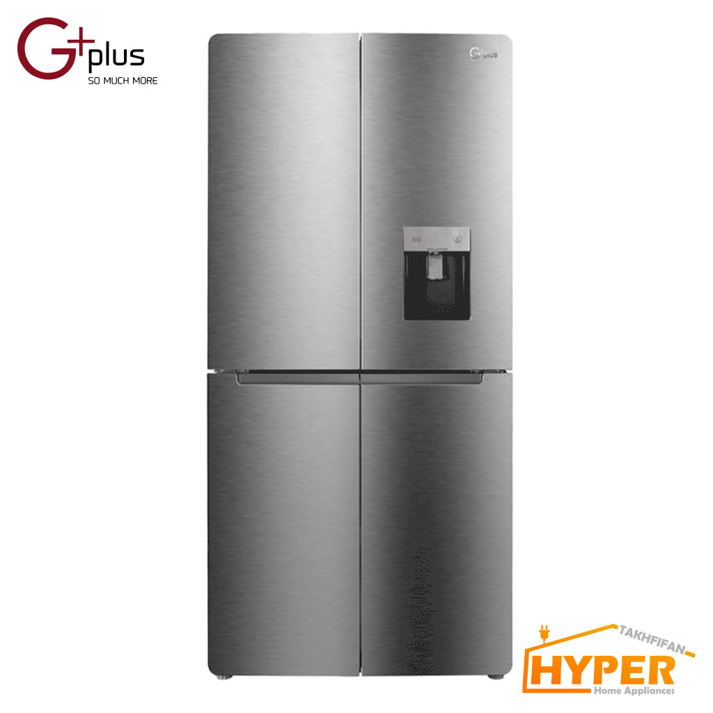 یخچال فریزر ساید بای ساید جی پلاس GSS-K925S نقره ای
