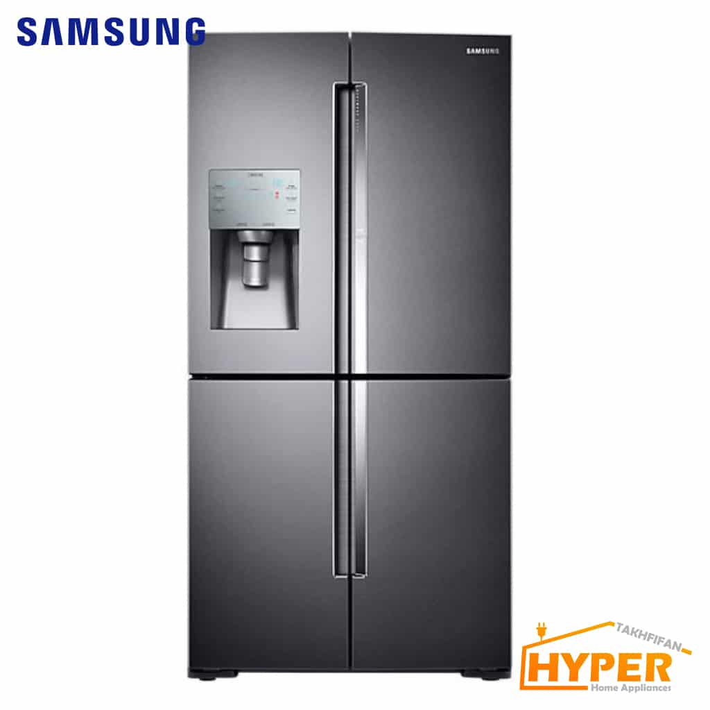یخچال فریزر ساید بای ساید سامسونگ ROMANO/PN استیل مشکی