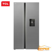 یخچال فریزر ساید بای ساید تی سی ال S660 AMD نقره ای مات