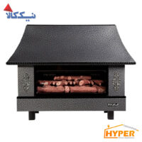 بخاری گازی شومینه ای نیک کالا MC26 مدل سیمین
