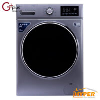 ماشین لباسشویی جی پلاس GWM-K8220S تیتانیوم 8 کیلویی