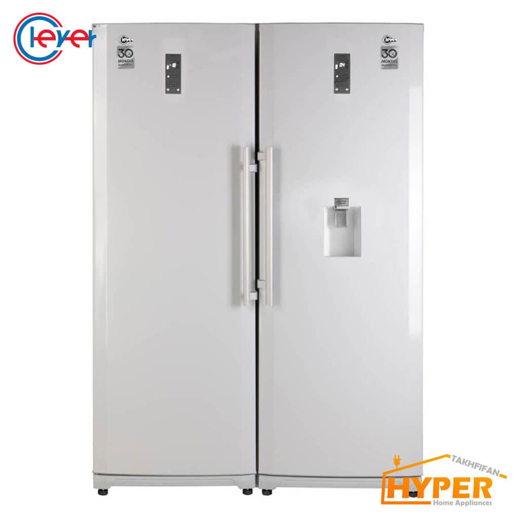 یخچال فریزر دوقلو کلور RNT101-FNT101 سفید