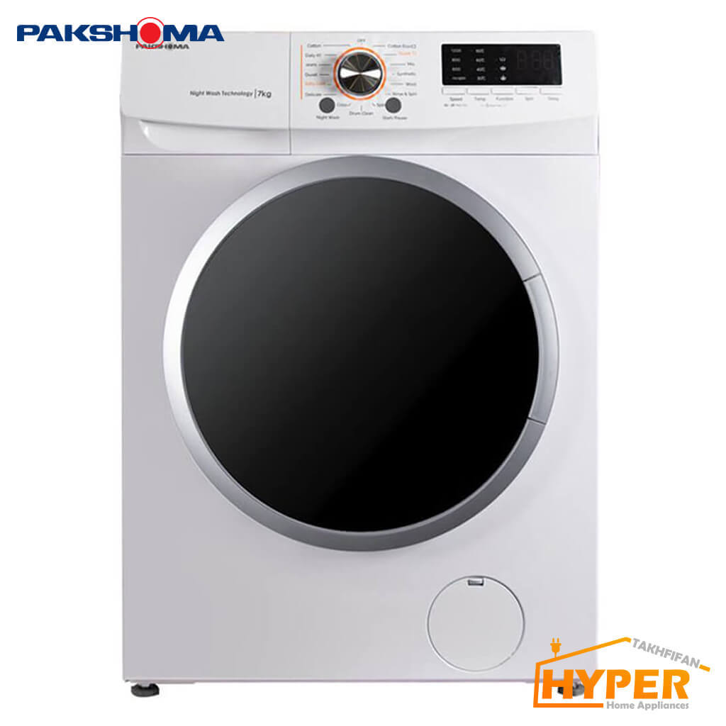 ماشین لباسشویی پاکشوما TFU-76200 WT