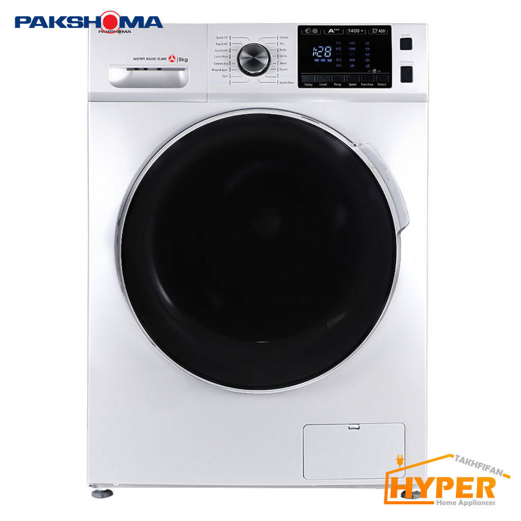 ماشین لباسشویی پاکشوما BWF-40801 WT
