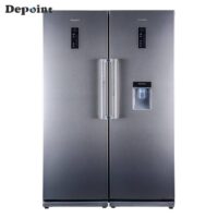 یخچال فریزر دوقلو دیپوینت D5IS نقره ای