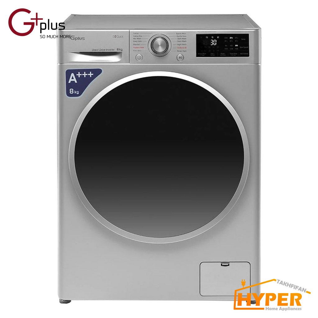 ماشین لباسشویی جی پلاس GWM-L807S