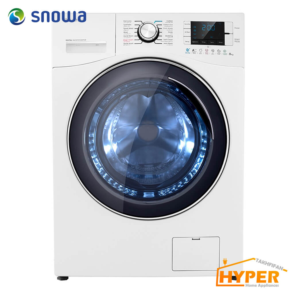 ماشین لباسشویی اسنوا SWM-D80W