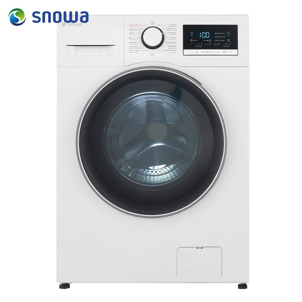 ماشین لباسشویی اسنوا SWM-A81W سفید