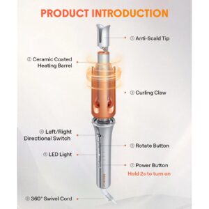 دستگاه فر کننده مو شیگلم مدل 25mm