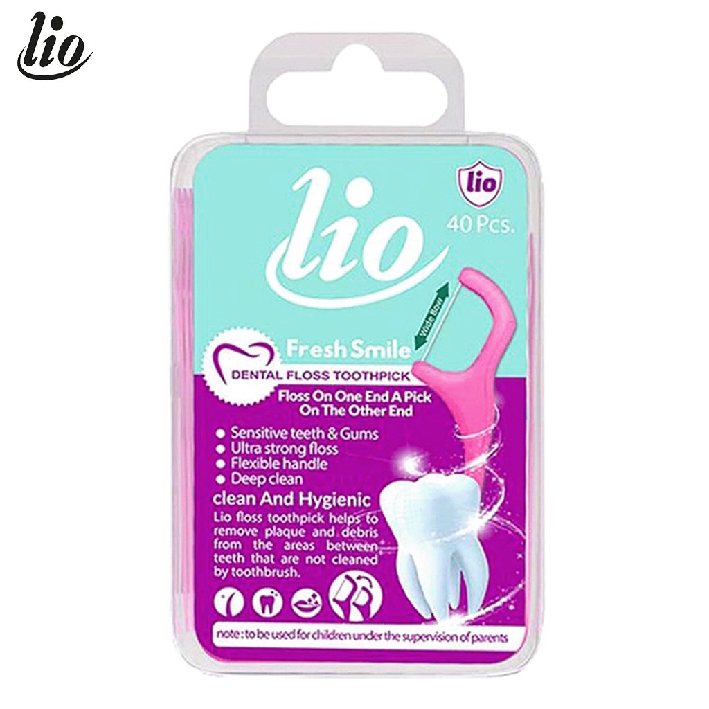 نخ دندان کماندار لیو 40 عددی