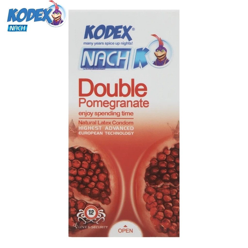 کاندوم کدکس انار دوبل Double Pomegranate