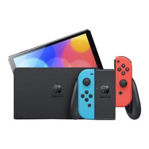 کنسول بازی هیبریدی نینتندو Switch OLED Neon Blue and Neon Red دیجیتال