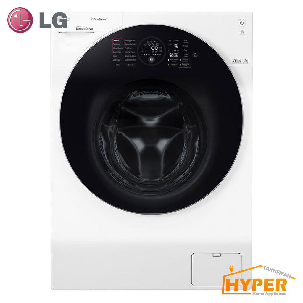 ماشین لباسشویی ال جی G-950CW سفید 9 کیلویی