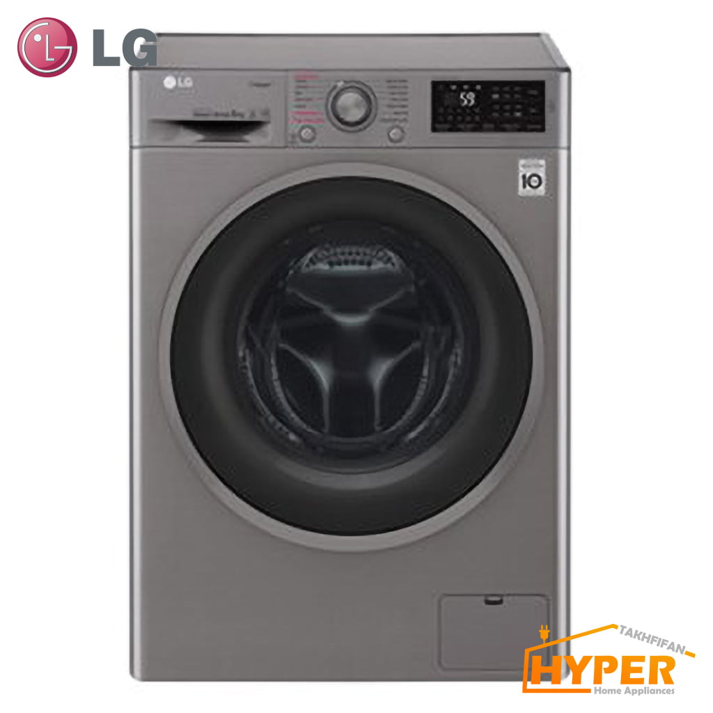 لباسشویی ال جی WM-623ST نقره ای 6 کیلویی