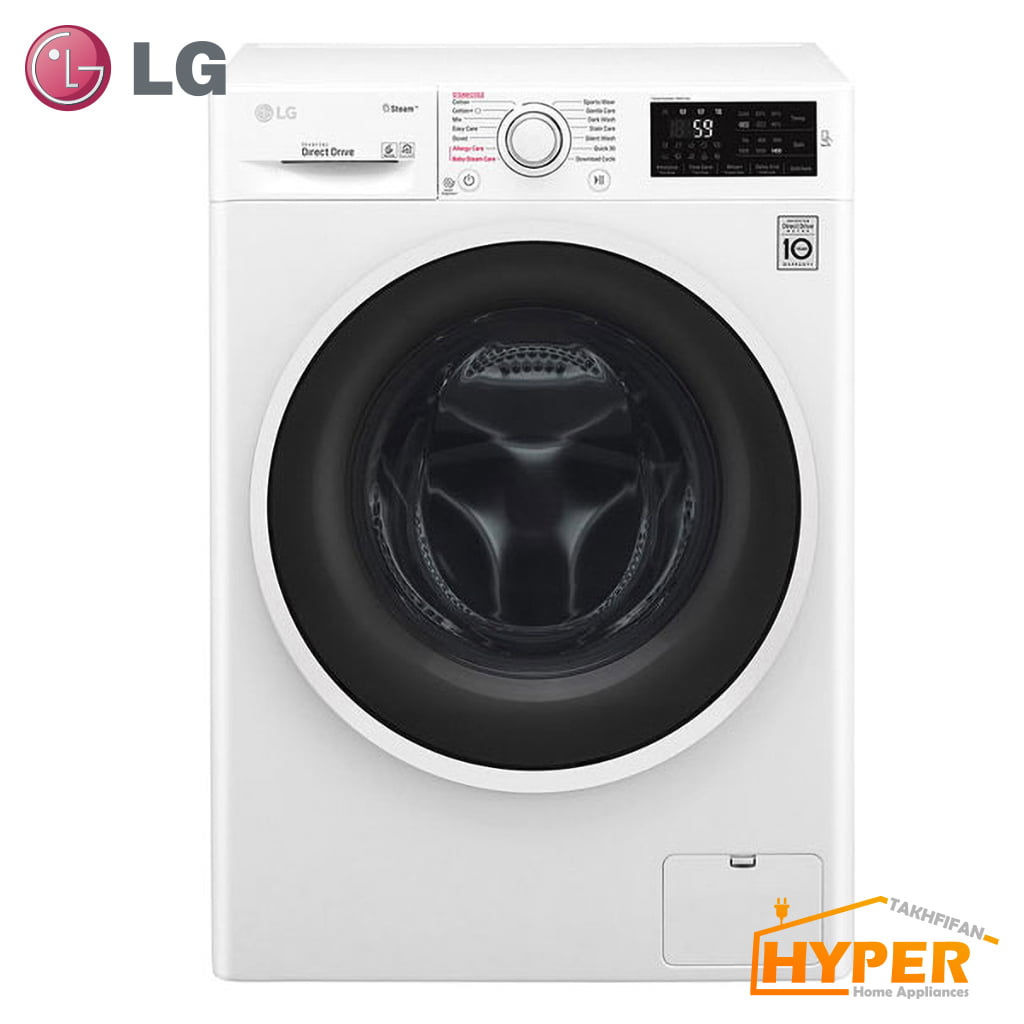 ماشین لباسشویی ال جی WM-743SW