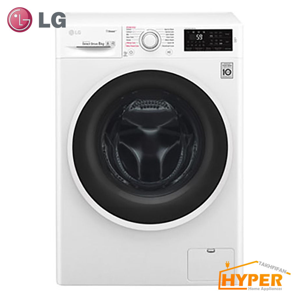 ماشین لباسشویی ال جی WM-843SW