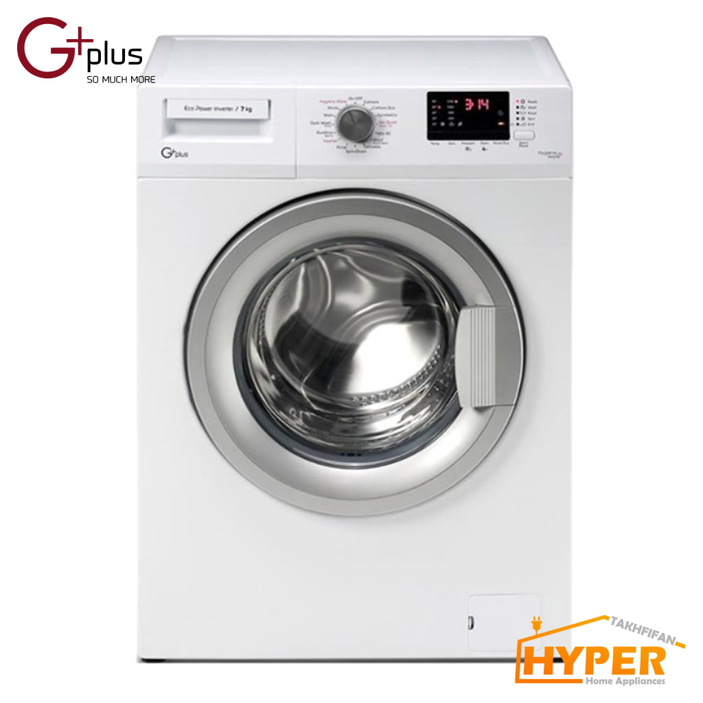 ماشین لباسشویی جی پلاس GWM-J72B13W