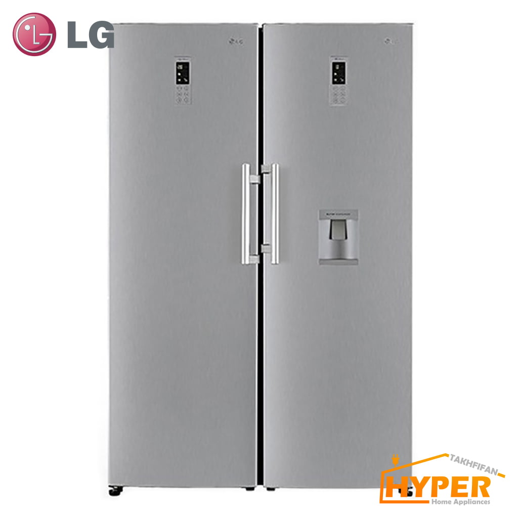 یخچال فریزر دوقلو ال جی LF218SRD LF218SFL